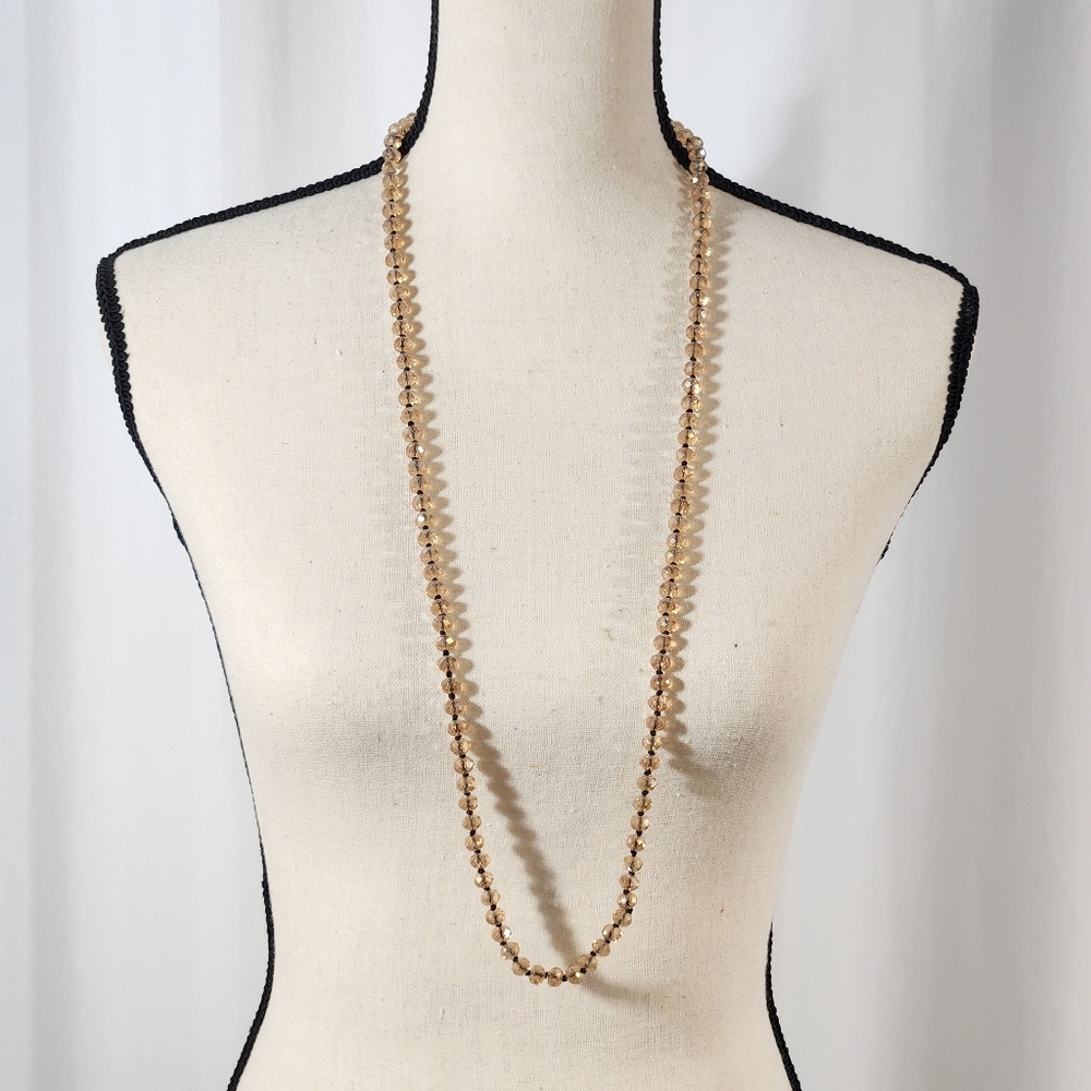 Peach Crystal Strand